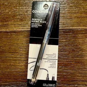 Covergirl perfect point plus eye pencil 205 charcoal carbon eyeliner dark brown
